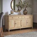Rutland Oak Extra Large Sideboard from Roseland Furniture