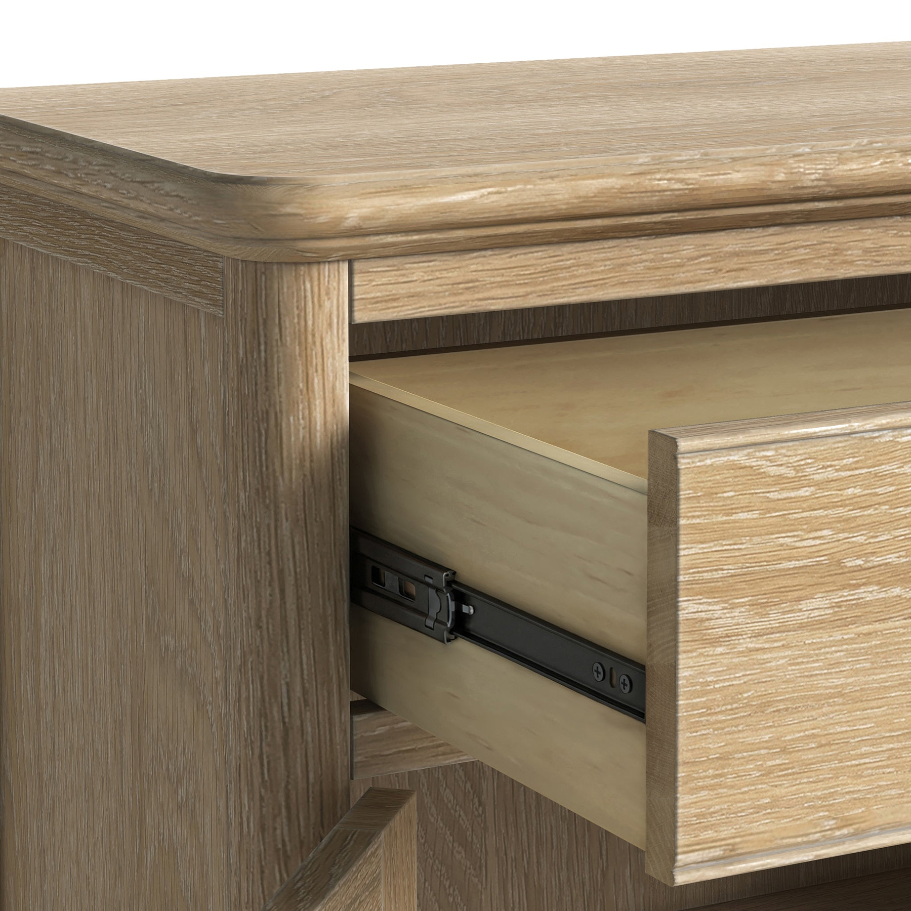 Rutland Oak Extra Large Sideboard from Roseland Furniture