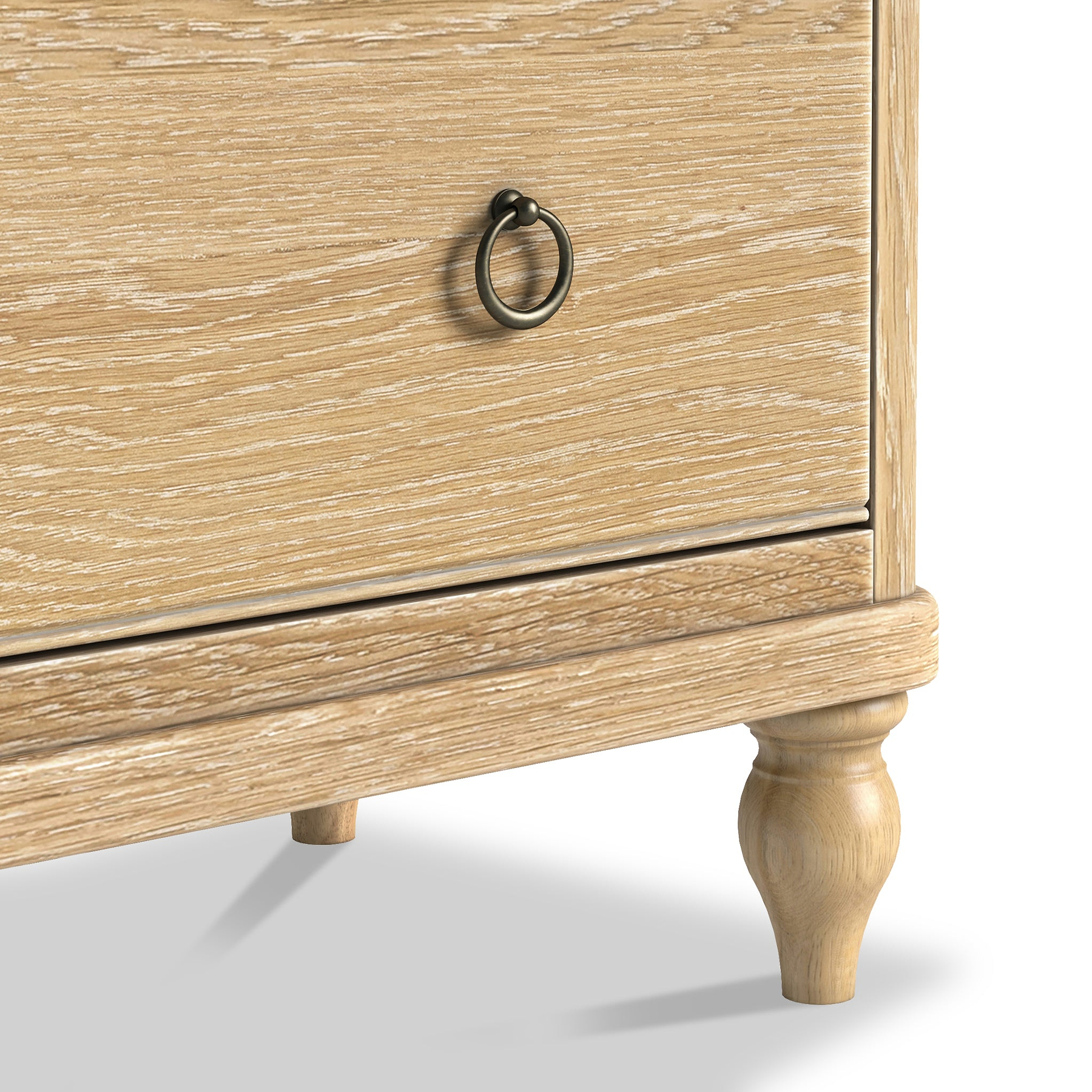 Rutland Oak 2 Over 3 Drawer Chest from Roseland Furniture