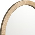 Rutland Oak Framed Arch Dressing Table Mirror from Roseland Furniture