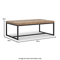 Orston Oak Rectangular Coffee Table from Roseland Furniture