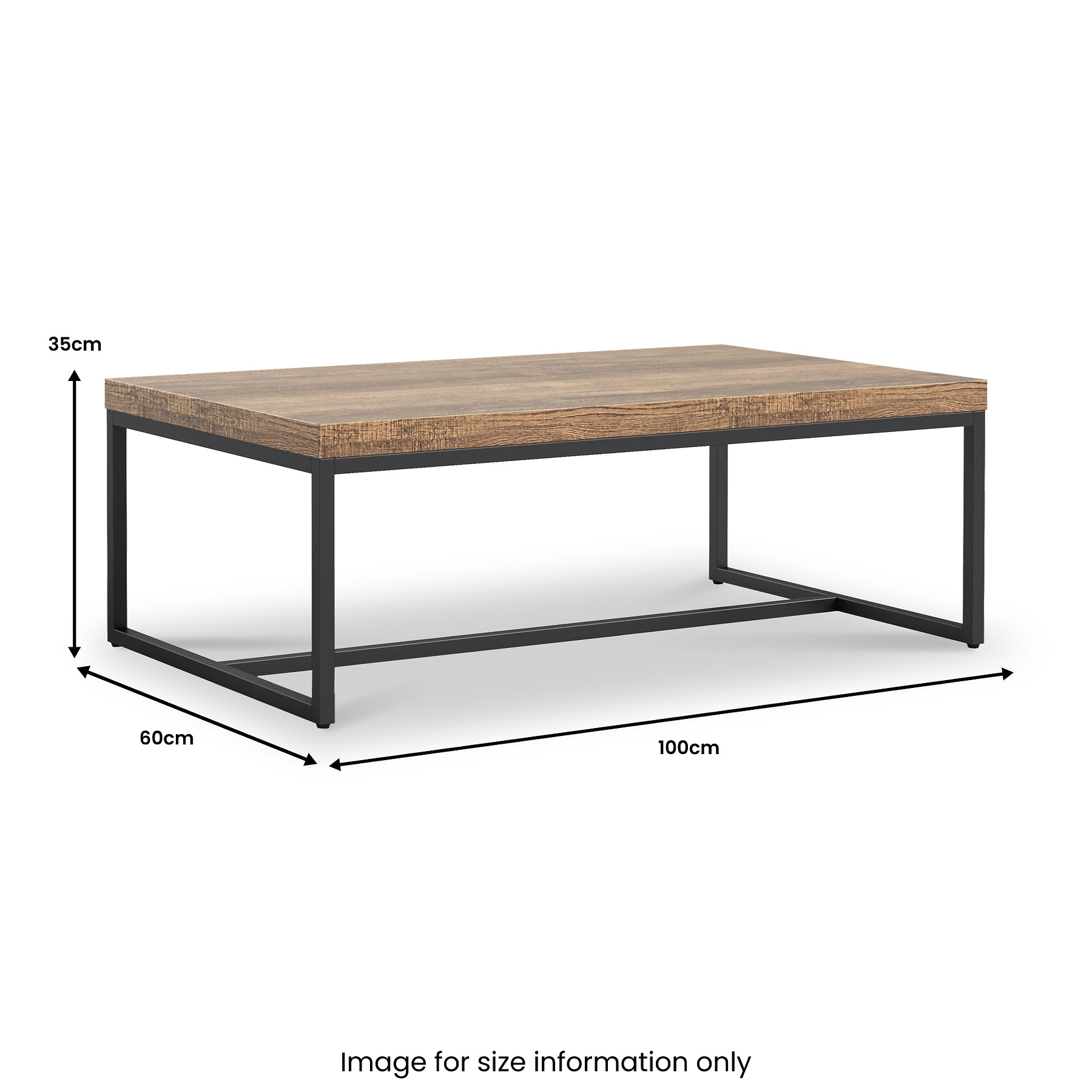 Orston Oak Rectangular Coffee Table from Roseland Furniture
