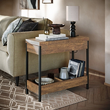 Orston Oak Sofa Side Table from Roseland Furniture