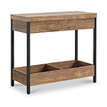 Orston Oak Sofa Side Table from Roseland Furniture