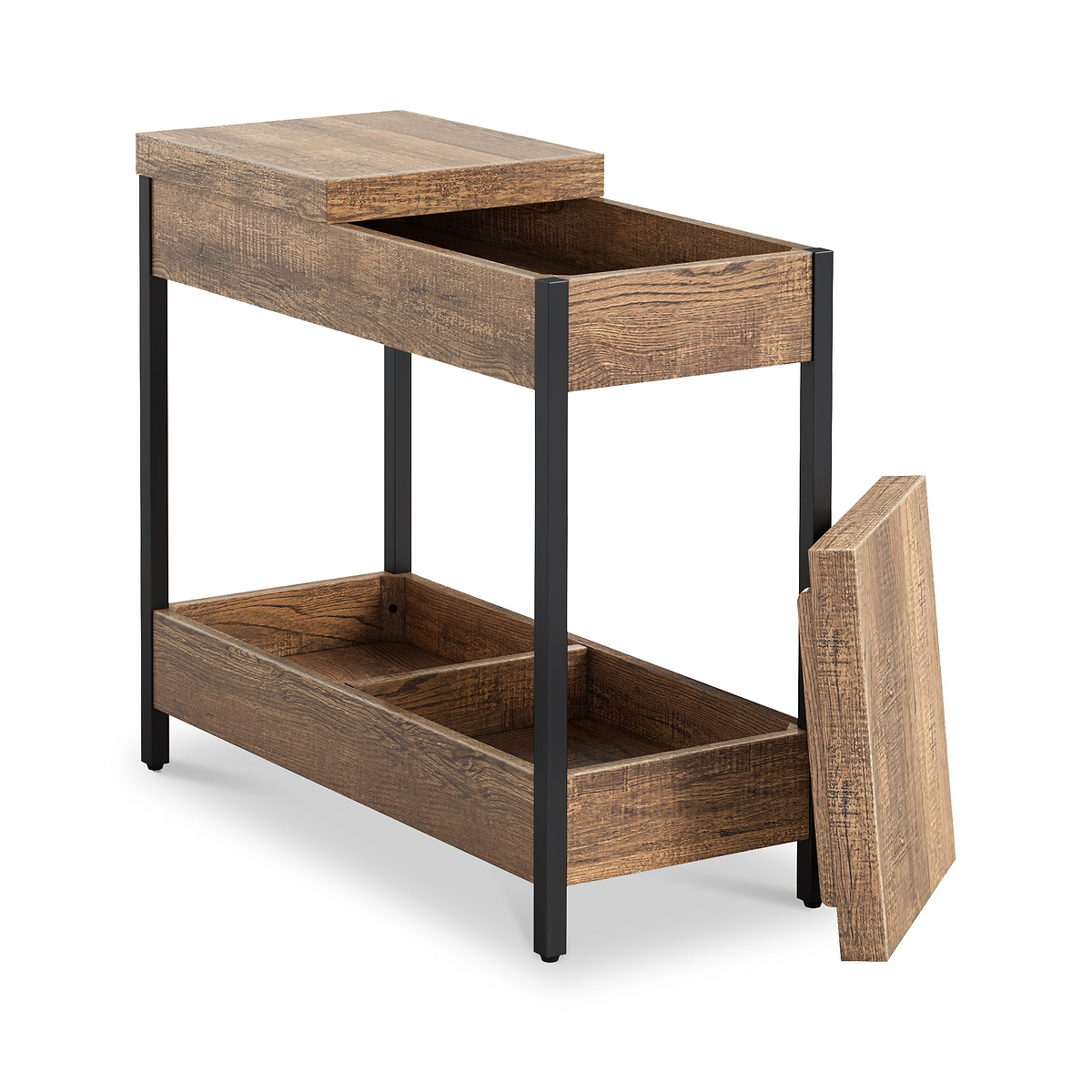 Orston Oak Sofa Side Table from Roseland Furniture