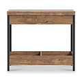 Orston Oak Sofa Side Table from Roseland Furniture