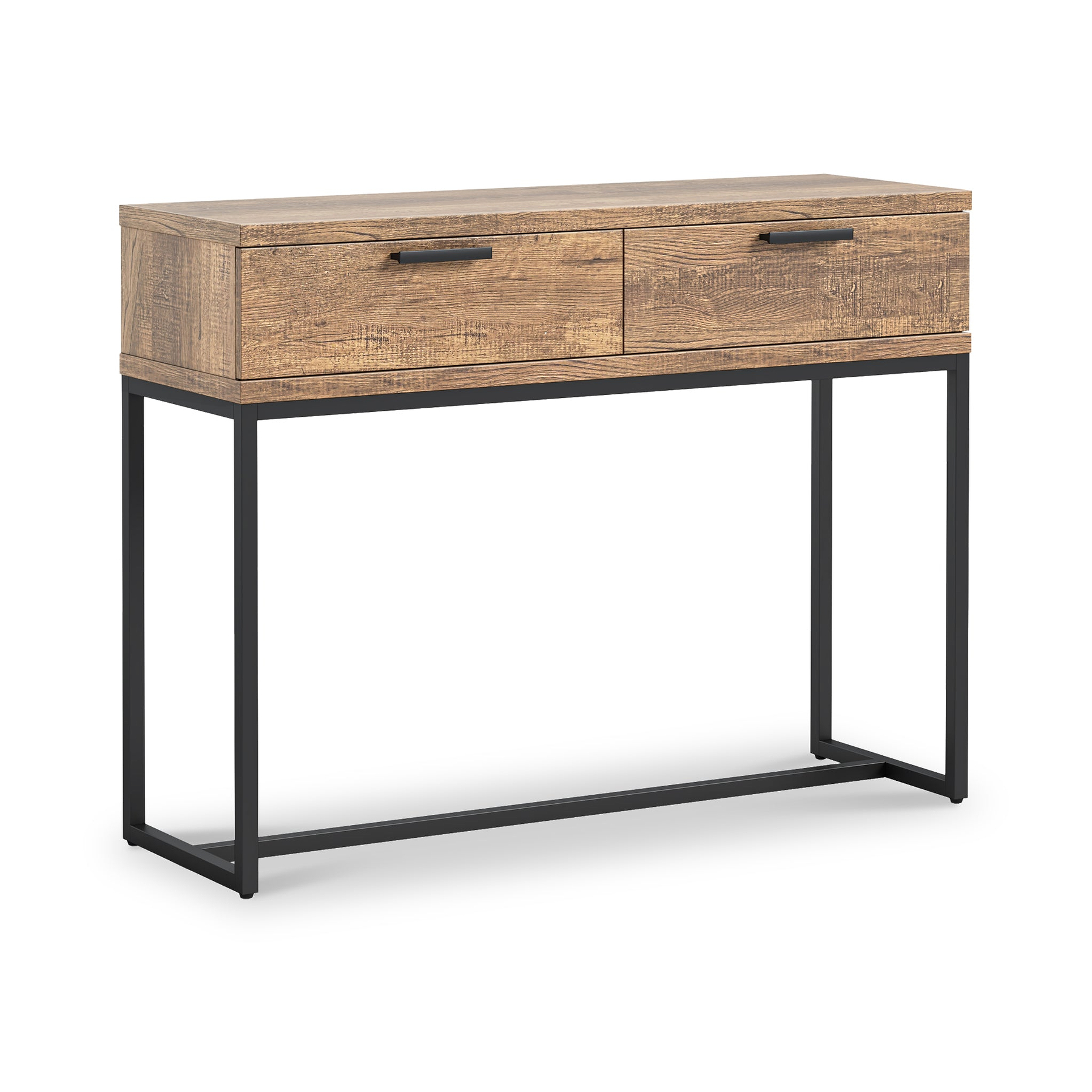 Orston Oak 2 Drawer Console Table from Roseland Furniture