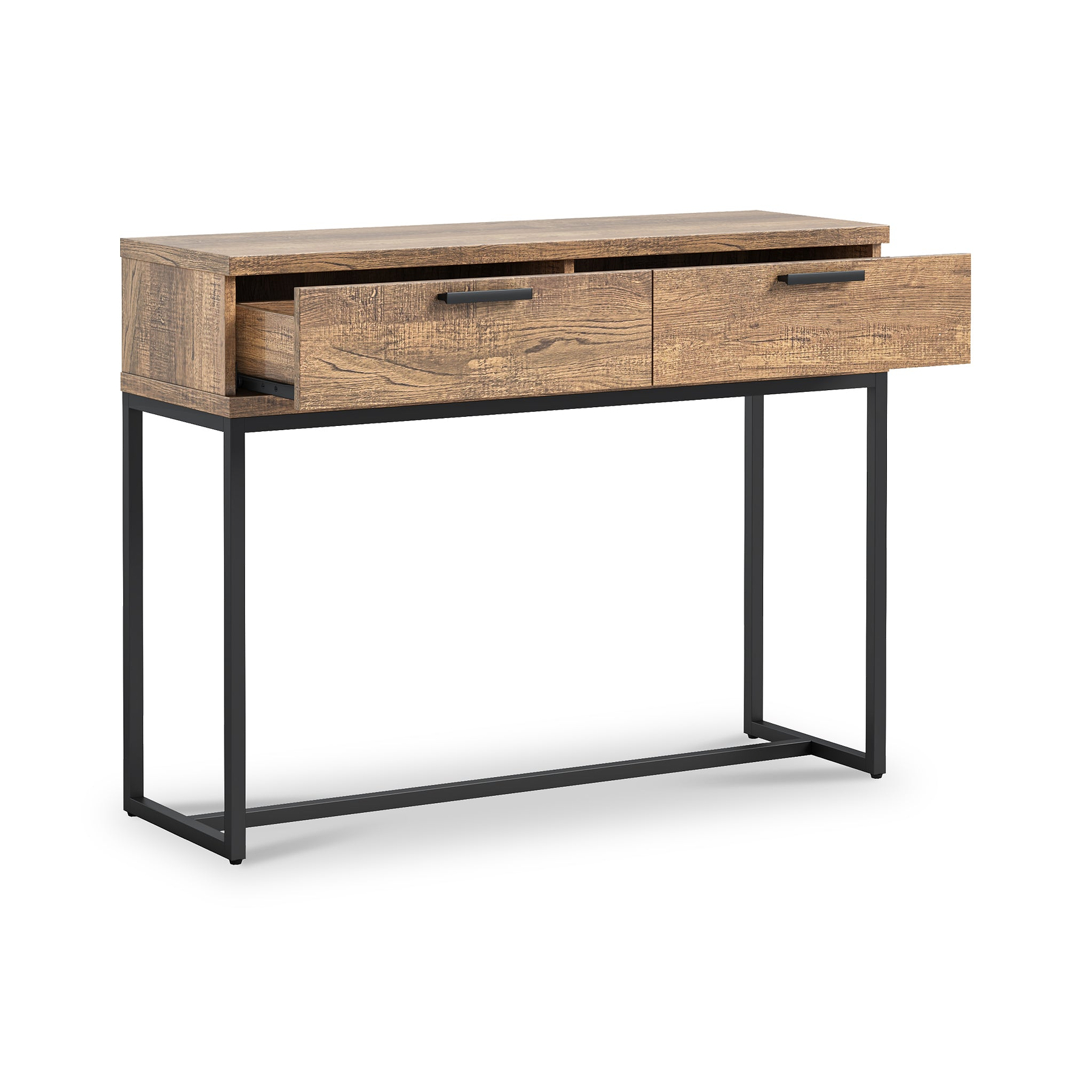 Orston Oak 2 Drawer Console Table from Roseland Furniture