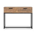 Orston Oak 2 Drawer Console Table from Roseland Furniture