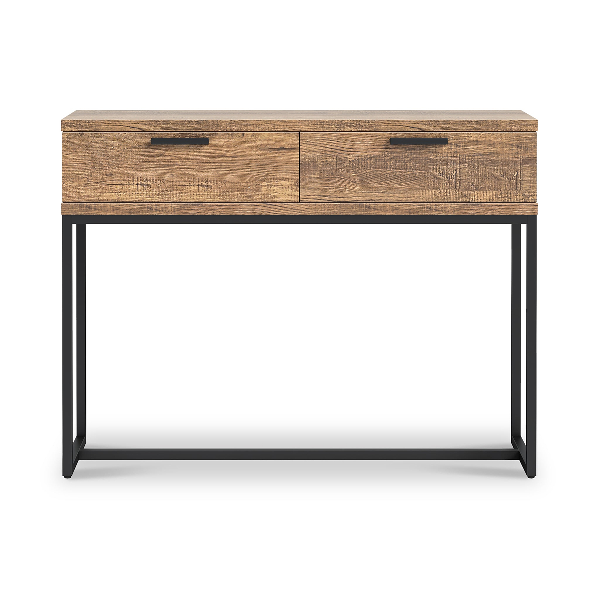 Orston Oak 2 Drawer Console Table from Roseland Furniture