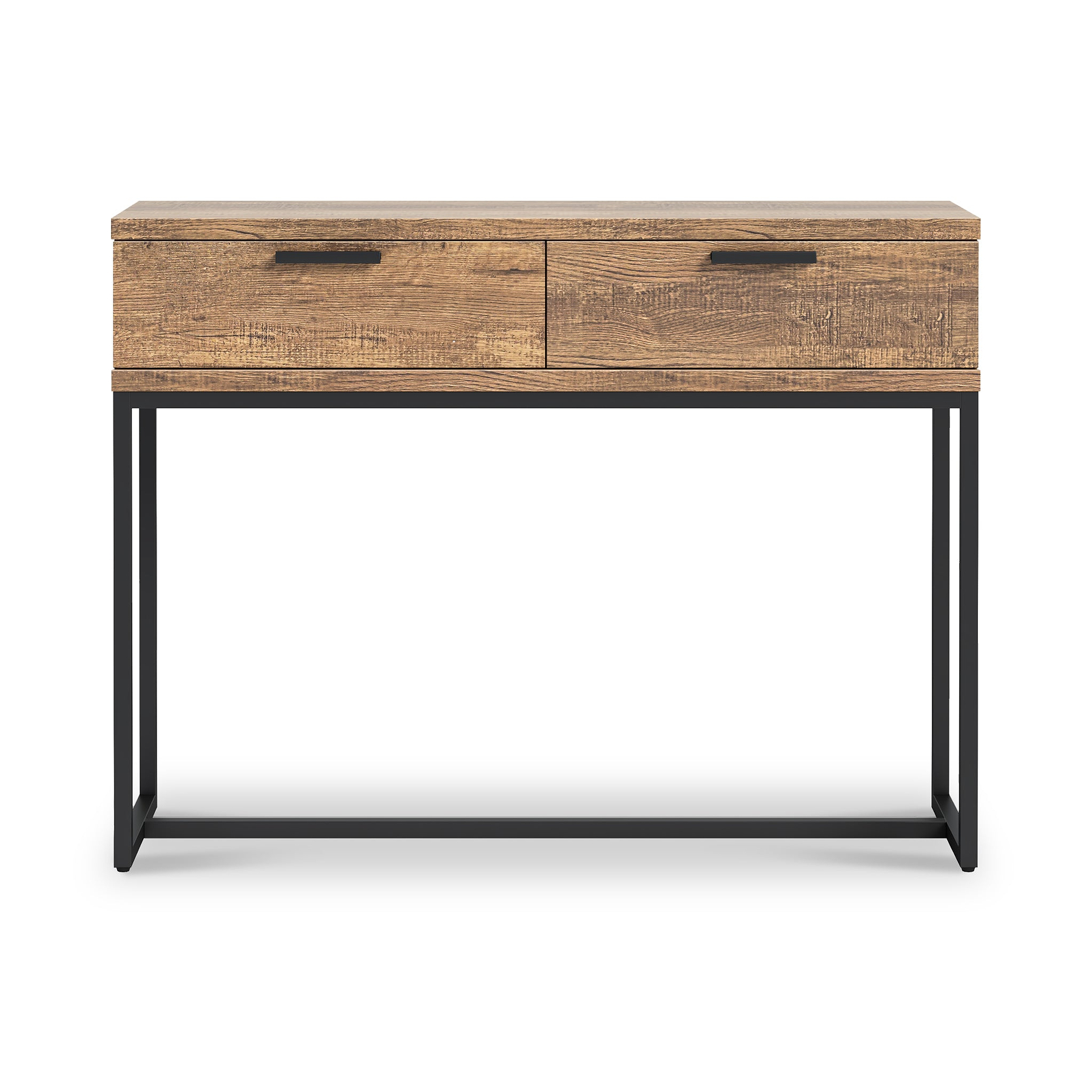 Orston Oak 2 Drawer Console Table from Roseland Furniture