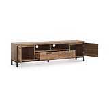 Orston Oak 190cm TV Unit from Roseland Furniture