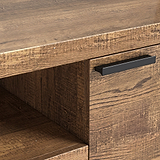 Orston Oak 190cm TV Unit from Roseland Furniture