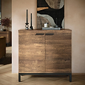 Orston Oak Small 2 Door Sideboard from Roseland Furniture