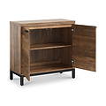 Orston Oak Small 2 Door Sideboard from Roseland Furniture