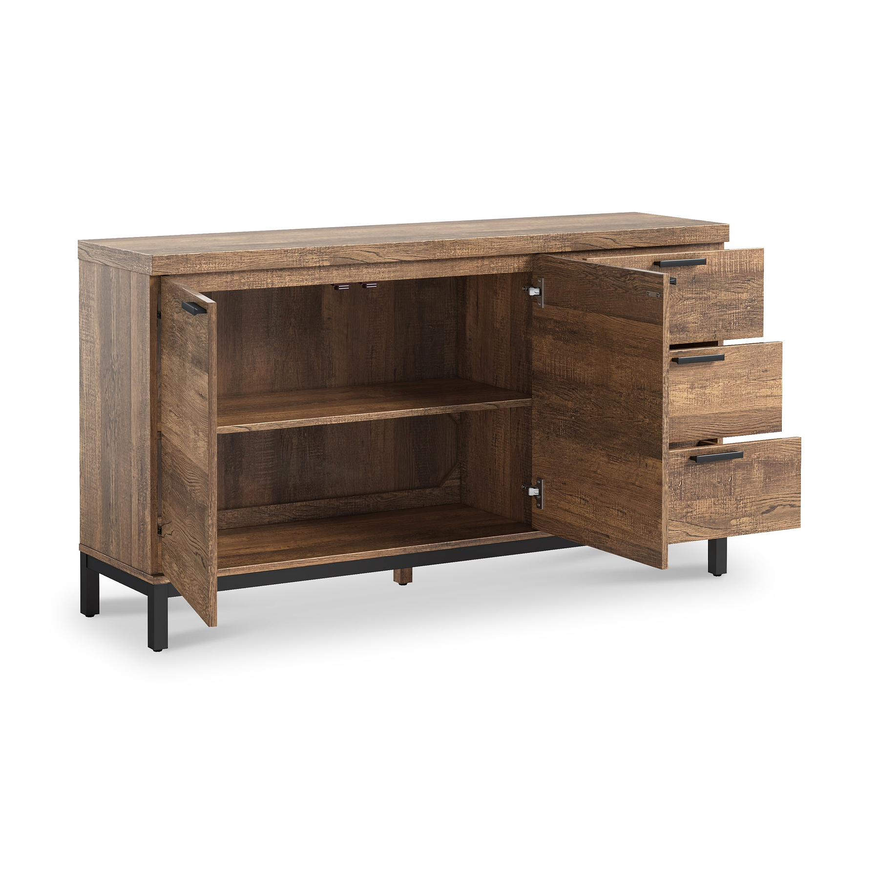 Orston Oak Large Sideboard from Roseland Furniture