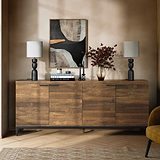 Orston Oak Extra Large Sideboard from Roseland Furniture