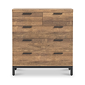 Orston Oak 2 Over 3 Drawer Chest from Roseland Furniture