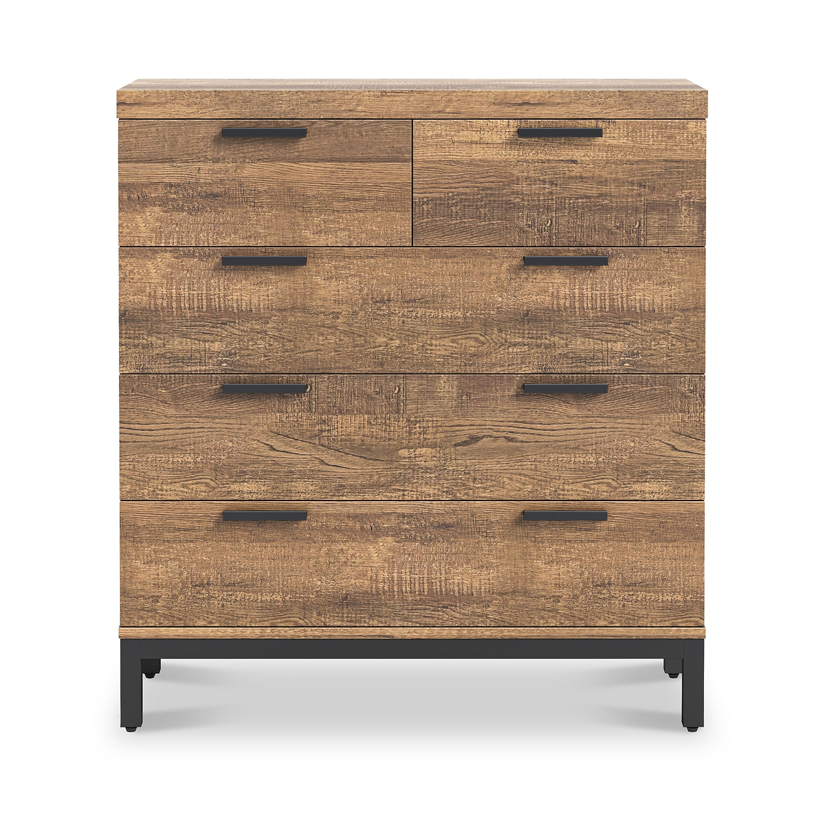 Orston Oak 2 Over 3 Drawer Chest from Roseland Furniture
