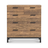 Orston Oak 2 Over 3 Drawer Chest from Roseland Furniture