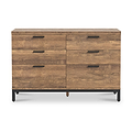 Orston Oak 6 Drawer Chest from Roseland Furniture