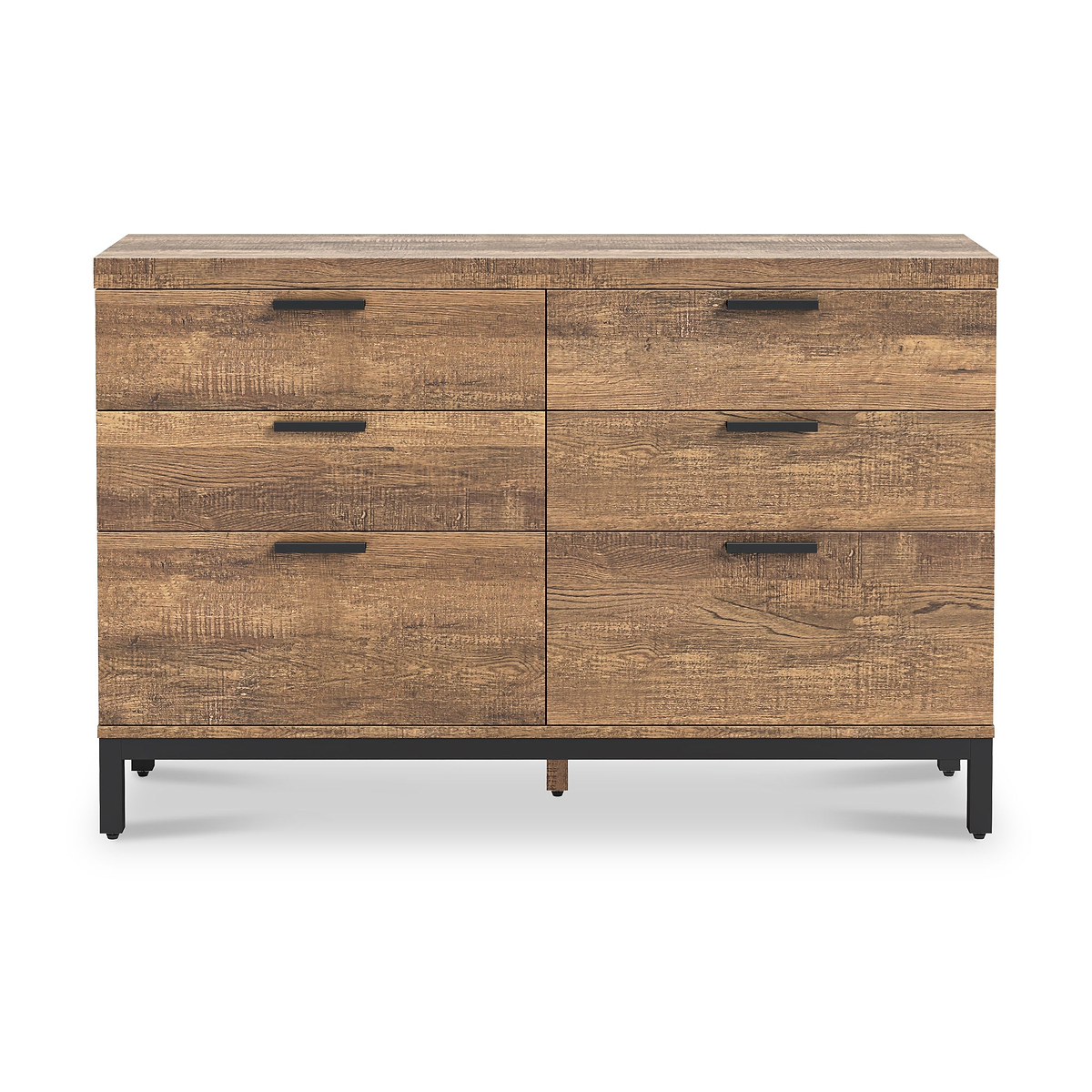 Orston Oak 6 Drawer Chest from Roseland Furniture