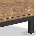 Orston Oak 4 Over 6 Drawer Chest from Roseland Furniture