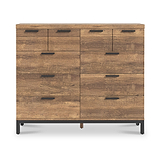 Orston Oak 4 Over 6 Drawer Chest from Roseland Furniture