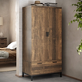 Orston Oak Double Wardrobe Drawers from Roseland Furniture