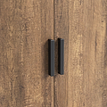 Orston Oak Double Wardrobe Drawers from Roseland Furniture