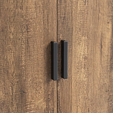 Orston Oak Double Wardrobe Drawers from Roseland Furniture