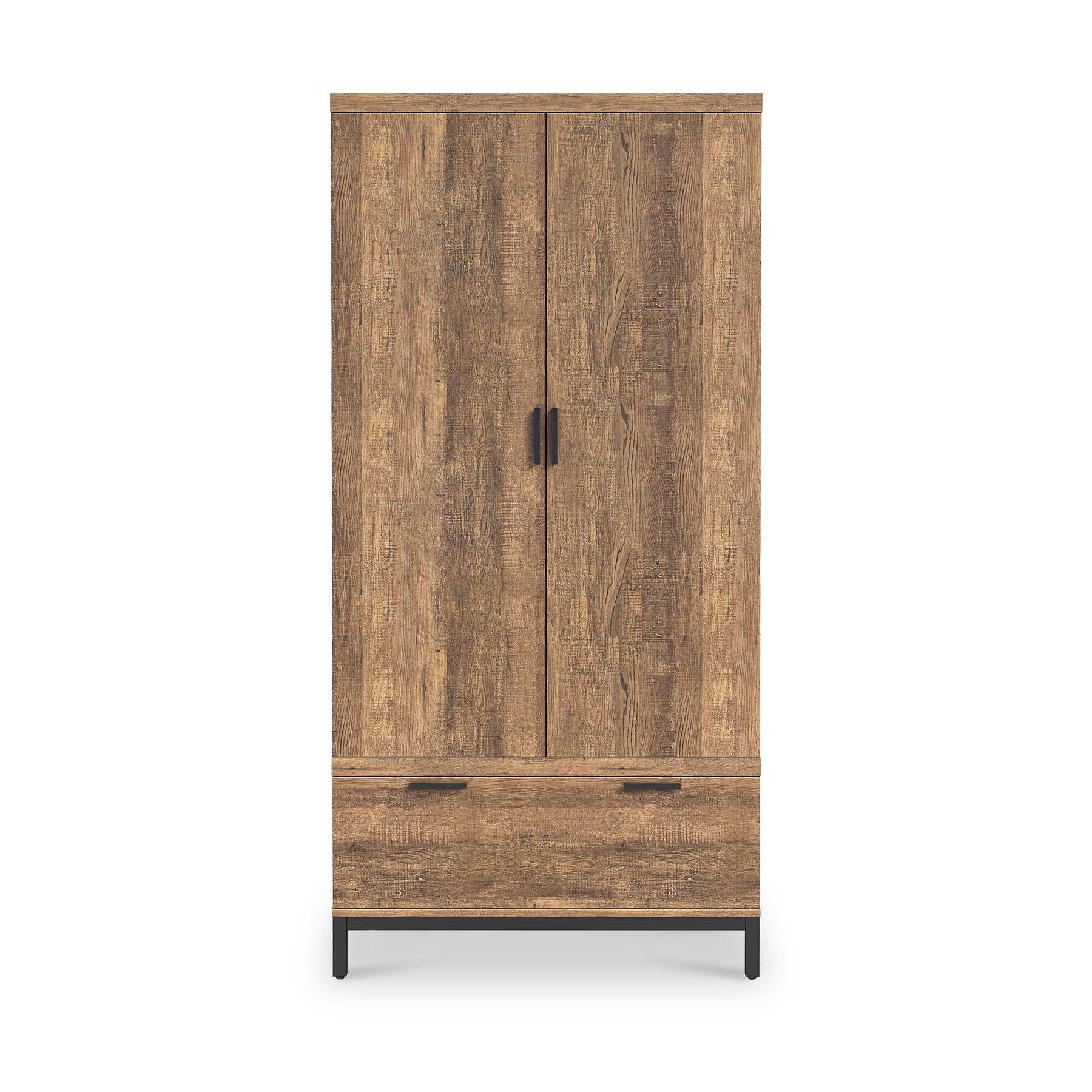 Orston Oak Double Wardrobe Drawers from Roseland Furniture