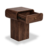 Elowen Mango Bedside Dark Stain from Roseland Furniture