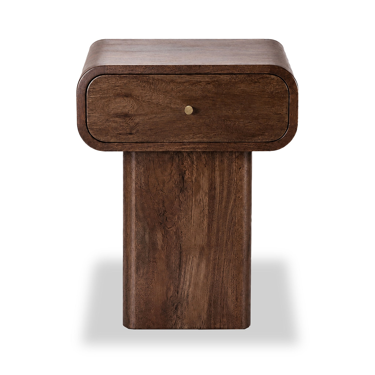 Elowen Mango Bedside Dark Stain from Roseland Furniture