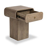 Elowen Mango Bedside Light Stain from Roseland Furniture