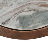 Nola Mango Bedside Dark Stain from Roseland Furniture