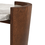 Nola Mango Bedside Dark Stain from Roseland Furniture