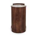 Nola Mango Bedside Dark Stain from Roseland Furniture