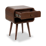 Auden Mango Bedside Dark Stain from Roseland Furniture