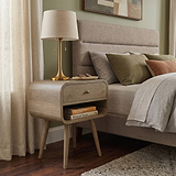 Auden Mango Bedside Light Stain from Roseland Furniture