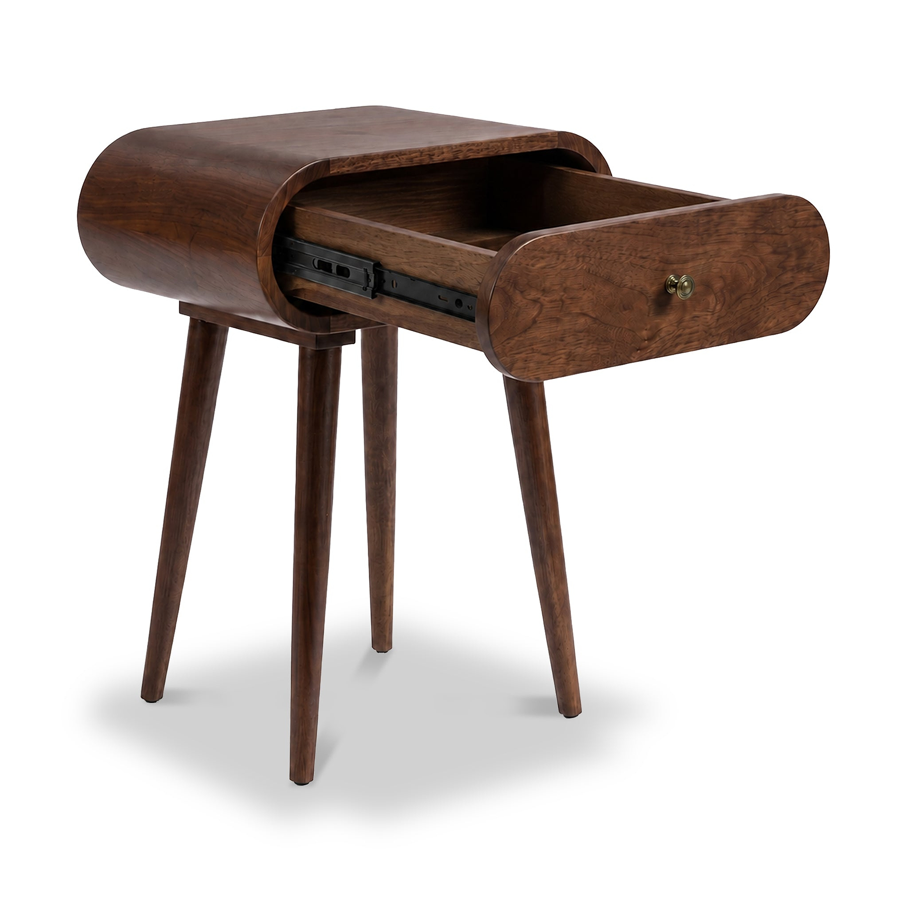 Cleo Mango Bedside Dark Stain from Roseland Furniture