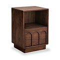Rowan Mango Bedside Dark Stain from Roseland Furniture