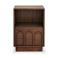 Rowan Mango Bedside Dark Stain from Roseland Furniture