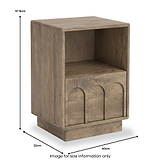 Rowan Mango Bedside Light Stain from Roseland Furniture