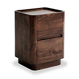 Soren Mango Bedside Dark Stain from Roseland Furniture