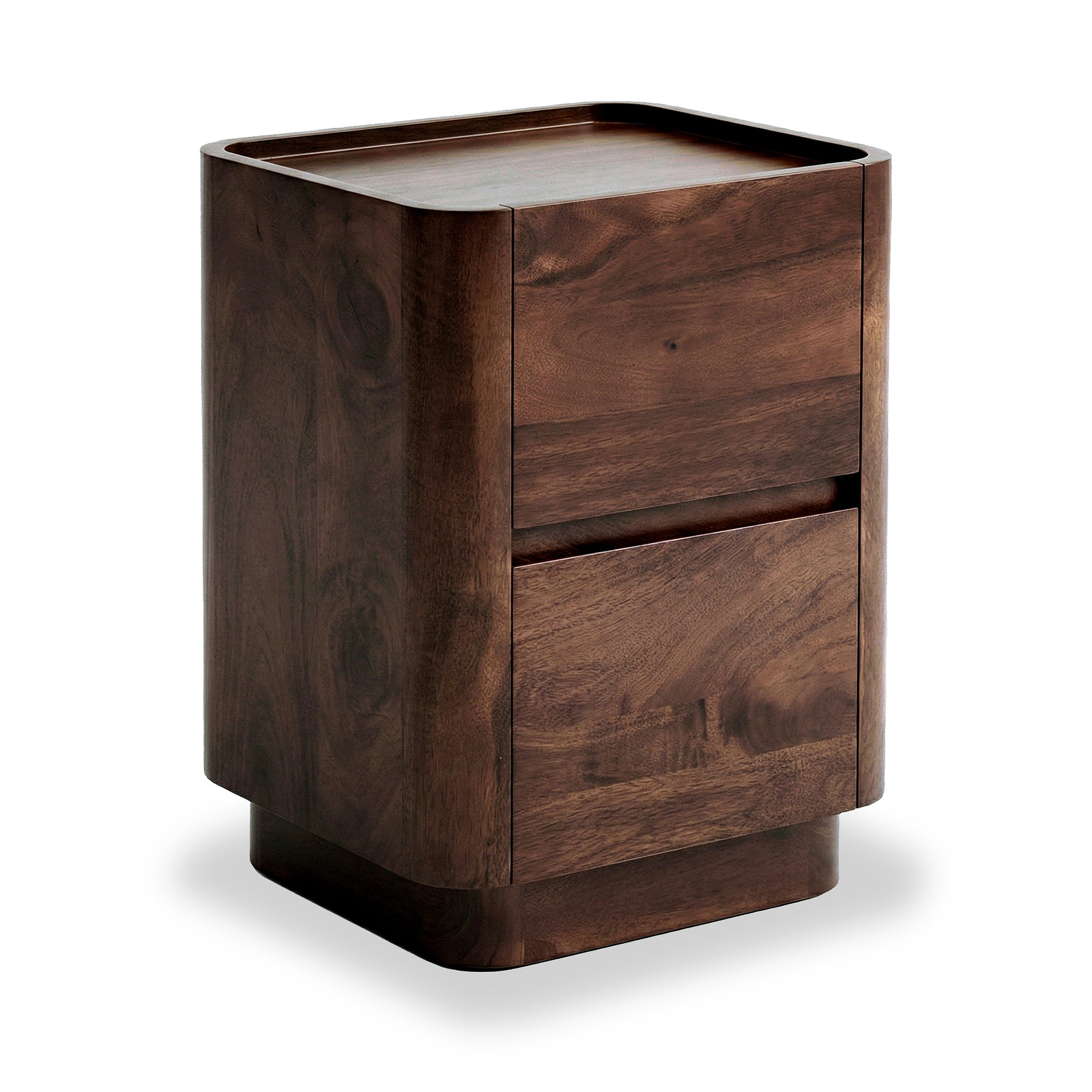 Soren Mango Bedside Dark Stain from Roseland Furniture