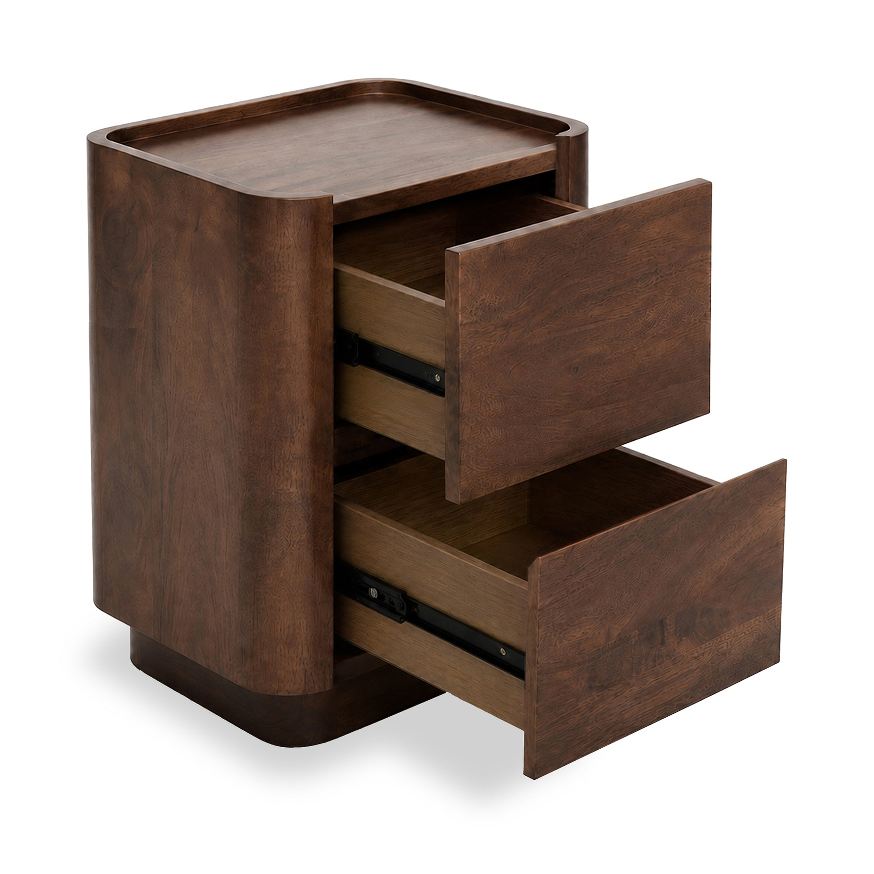 Soren Mango Bedside Dark Stain from Roseland Furniture