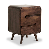 Maeve Mango Bedside Dark Stain from Roseland Furniture