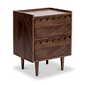 Marlow Mango Bedside Dark Stain from Roseland Furniture