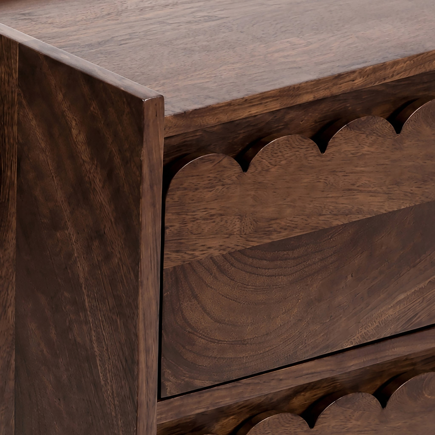 Marlow Mango Bedside Dark Stain from Roseland Furniture